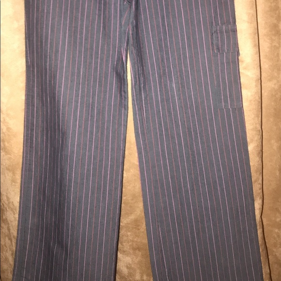 Lilly Pullitzer denim color stripe pants - Picture 2 of 7